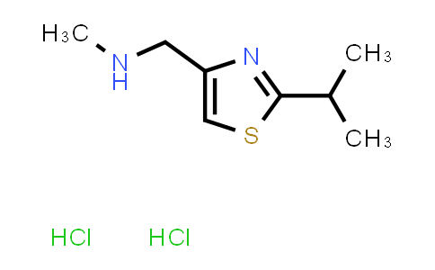 N-methyl-1-(2-propan-2-YL-1,3-thiazol-4-YL)methanamine dihydrochloride