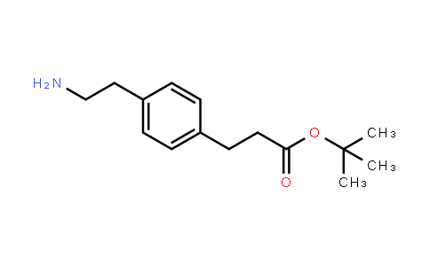 Tert-butyl 3-[4-(2-aminoethyl)phenyl]propanoate