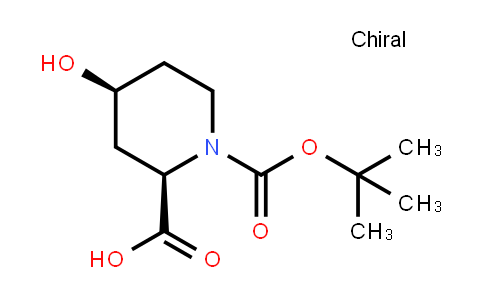(2R,4s)-4-hydroxy-1-[(2-methylpropan-2-yl)oxycarbonyl]piperidine-2-carboxylic acid