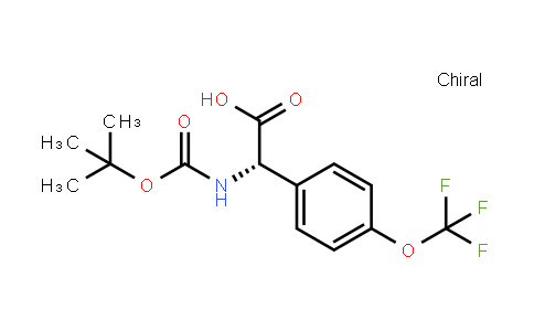 (2S)-2-[(2-methylpropan-2-yl)oxycarbonylamino]-2-[4-(trifluoromethoxy)phenyl]acetic acid