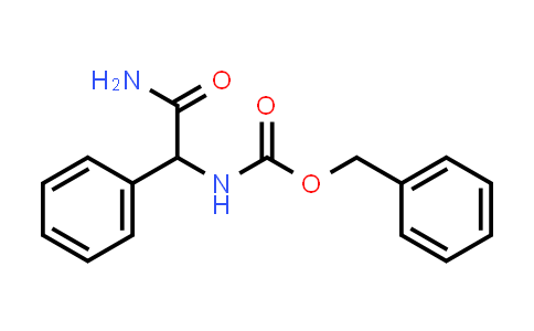 Benzyl n-(2-amino-2-oxo-1-phenylethyl)carbamate