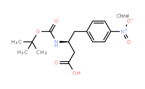(3S)-3-[(2-methylpropan-2-yl)oxycarbonylamino]-4-(4-nitrophenyl)butanoic acid