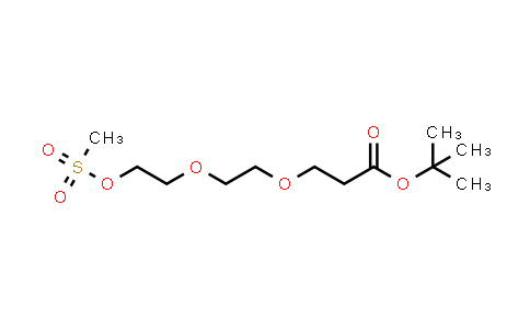 Mes-PEG2-Acid T-Butyl Ester