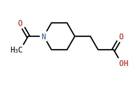 3-(1-aCetylpiperidin-4-YL)propanoic acid