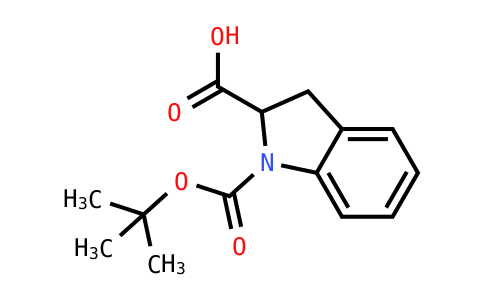 1-[(2-Methylpropan-2-YL)oxycarbonyl]-2,3-dihydroindole-2-carboxylic acid