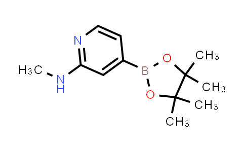 N-methyl-4-(4,4,5,5-tetramethyl-1,3,2-dioxaborolan-2-YL)pyridin-2-amine