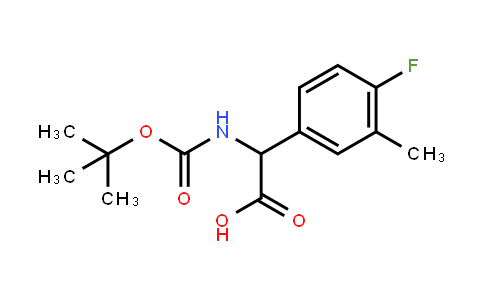 A-(Boc-Amino)-4-Fluoro-3-Methylbenzeneacetic Acid