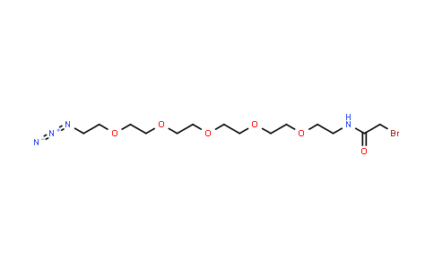 Bromoacetamido-PEG5-Azide