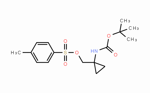 (1-((Tert-butoxycarbonyl)amino)cyclopropyl)methyl 4-methylbenzenesulfonate