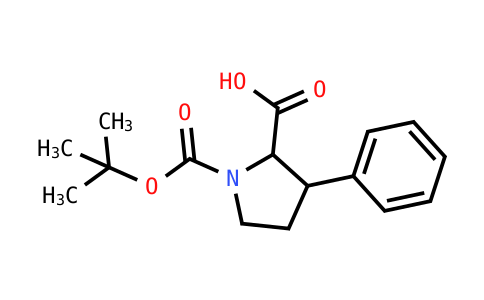 1-[(2-Methylpropan-2-YL)oxycarbonyl]-3-phenylpyrrolidine-2-carboxylic acid