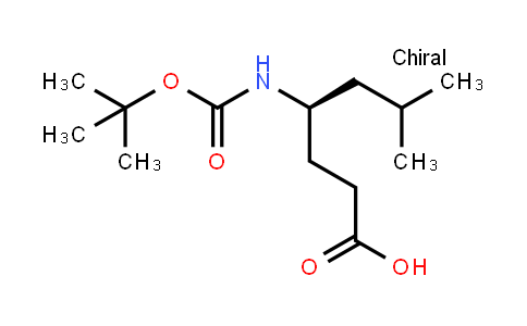  (R)-4-(Boc-Amino)-6-Methylheptanoic Acid