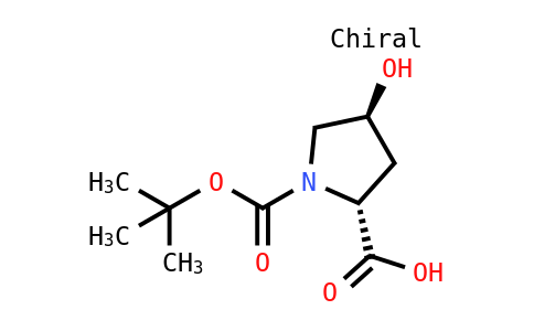 (2R,4s)-4-hydroxy-1-[(2-methylpropan-2-yl)oxycarbonyl]pyrrolidine-2-carboxylic acid