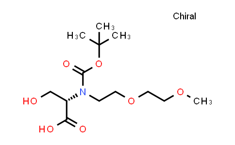 Boc-(2-(2-methoxyethoxy)ethyl)-l-serine