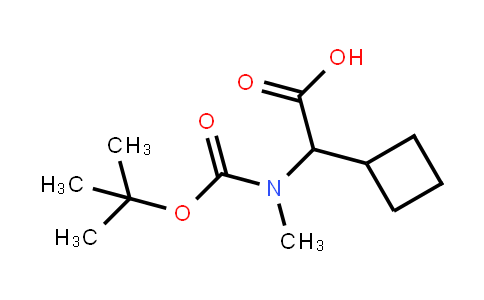 2-{[(Tert-butoxy)carbonyl](methyl)amino}-2-cyclobutylacetic acid