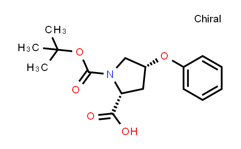 (2R,4R)-1-[(2-Methylpropan-2-YL)oxycarbonyl]-4-phenoxypyrrolidine-2-carboxylic acid