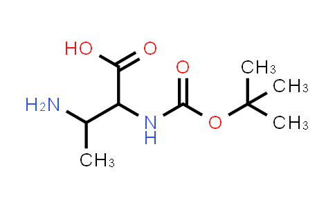 3-aMino-2-[(2-methylpropan-2-YL)oxycarbonylamino]butanoic acid