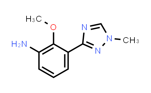 2-Methoxy-3-(1-methyl-1,2,4-triazol-3-YL)aniline