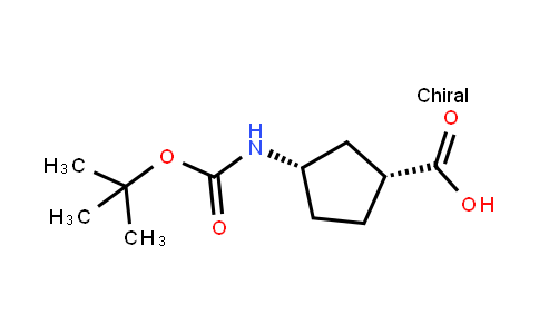 (1R,3s)-3-[(2-methylpropan-2-yl)oxycarbonylamino]cyclopentane-1-carboxylic acid