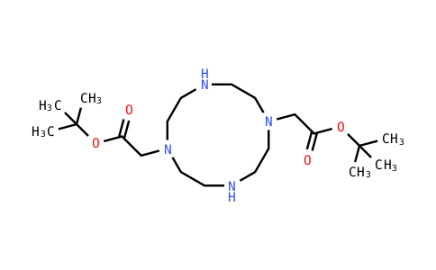 Tert-butyl 2-[7-[2-[(2-methylpropan-2-YL)oxy]-2-oxoethyl]-1,4,7,10-tetrazacyclododec-1-YL]acetate
