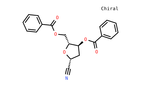 [(2R,3S,5R)-3-Benzoyloxy-5-cyanooxolan-2-YL]methyl benzoate