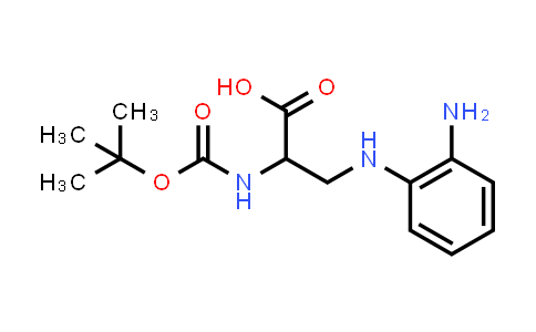 3-(2-aMinoanilino)-2-[(2-methylpropan-2-YL)oxycarbonylamino]propanoic acid