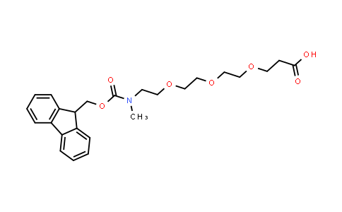 Fmoc-N-Methyl-N-Amido-PEG2-Acid