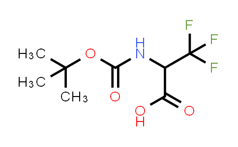 3,3,3-Trifluoro-2-[(2-methylpropan-2-YL)oxycarbonylamino]propanoic acid