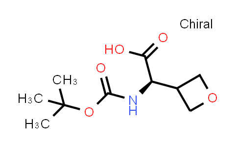 (2R)-2-[(2-Methylpropan-2-YL)oxycarbonylamino]-2-(oxetan-3-YL)acetic acid
