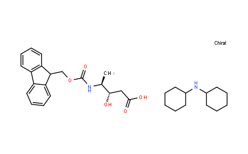 Fmoc-(3s,4s)-4-amino-3-hydroxy-pentanoic acid DCHA