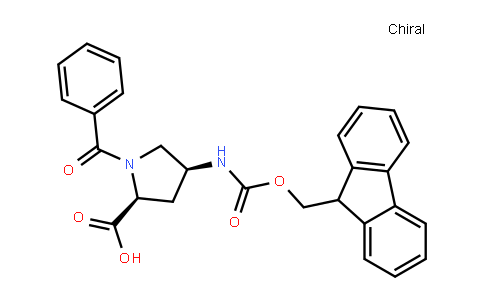 Fmoc-(2S,4S)-4-Amino-1-Benzoyl-Pyrrolidine-2-Carboxylic Acid