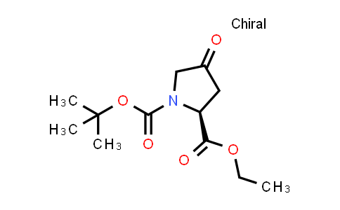 (S)-1-Tert-butyl 2-ethyl 4-oxopyrrolidine-1,2-dicarboxylate