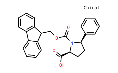 (2S,5R)-1-(9H-Fluoren-9-ylmethoxycarbonyl)-5-phenylpyrrolidine-2-carboxylic acid