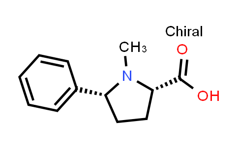 (2S,5R)-1-Methyl-5-phenylpyrrolidine-2-carboxylic acid
