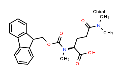 L-​Glutamine, N2-​[(9H-​fluoren-​9-​ylmethoxy)​carbonyl]​-​N,​N,​N2-​trimethyl-