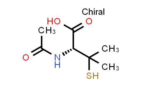 (2R)-2-aCetamido-3-methyl-3-sulfanylbutanoic acid