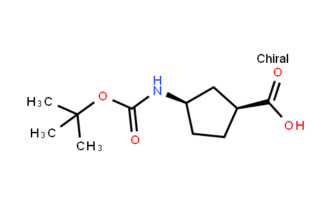 (1S,3r)-n-boc-3-aminocyclopentanecarboxylic acid