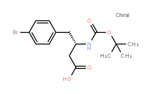 (3S)-4-(4-bromophenyl)-3-[(2-methylpropan-2-yl)oxycarbonylamino]butanoic acid