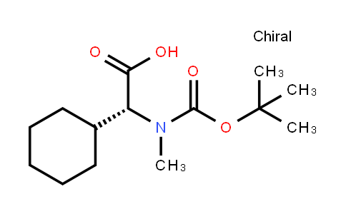 (2R)-2-cyclohexyl-2-[methyl-[(2-methylpropan-2-yl)oxycarbonyl]amino]acetic acid