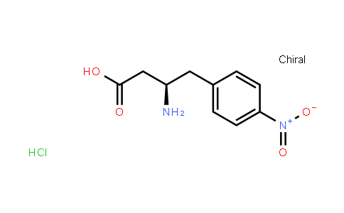 (R)-3-amino-4-(4-nitro-phenyl)-butyric acid-hcl