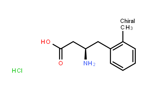 (3R)-3-amino-4-(2-methylphenyl)butanoic acid hydrochloride