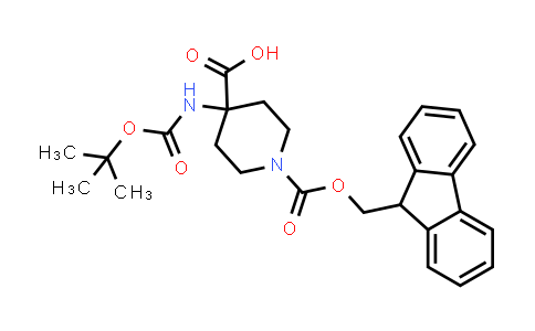 4-(Boc-Amino)-1-Fmoc-Piperdine-4-Carboxylic Acid