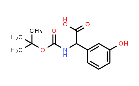 a-(Boc-amino)-3-hydroxybenzeneacetic acid