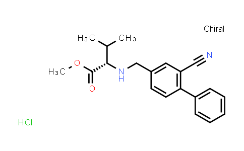 N-(2-cyanobiphenyl-4-ylmethyl)-L-valine methyl ester hydrochloride
