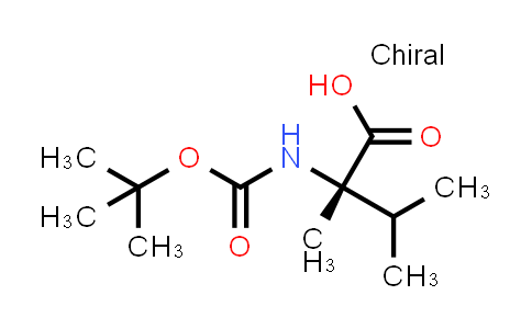 (S)-2-((Tert-butoxycarbonyl)amino)-2,3-dimethylbutanoic acid