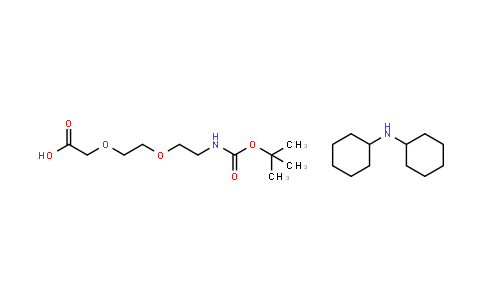 Boc-8-Amino-3,6-dioxaoctanoic acid.DCHA