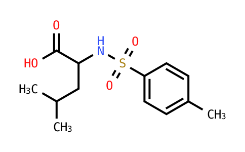 4-Methyl-2-[(4-methylphenyl)sulfonylamino]pentanoic acid