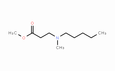 N-methyl-n-pentyl-beta-alanine methyl ester