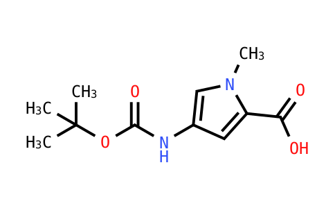 1-Methyl-4-[(2-methylpropan-2-YL)oxycarbonylamino]pyrrole-2-carboxylic acid