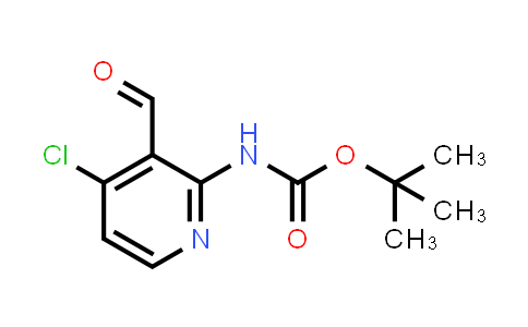 Tert-butyl 4-chloro-3-formylpyridin-2-ylcarbamate