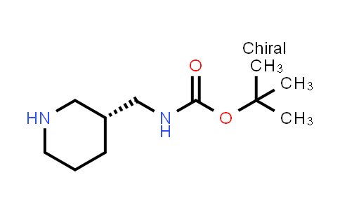 1,1-Dimethylethyl N-[(3R)-3-piperidinylmethyl]carbamate